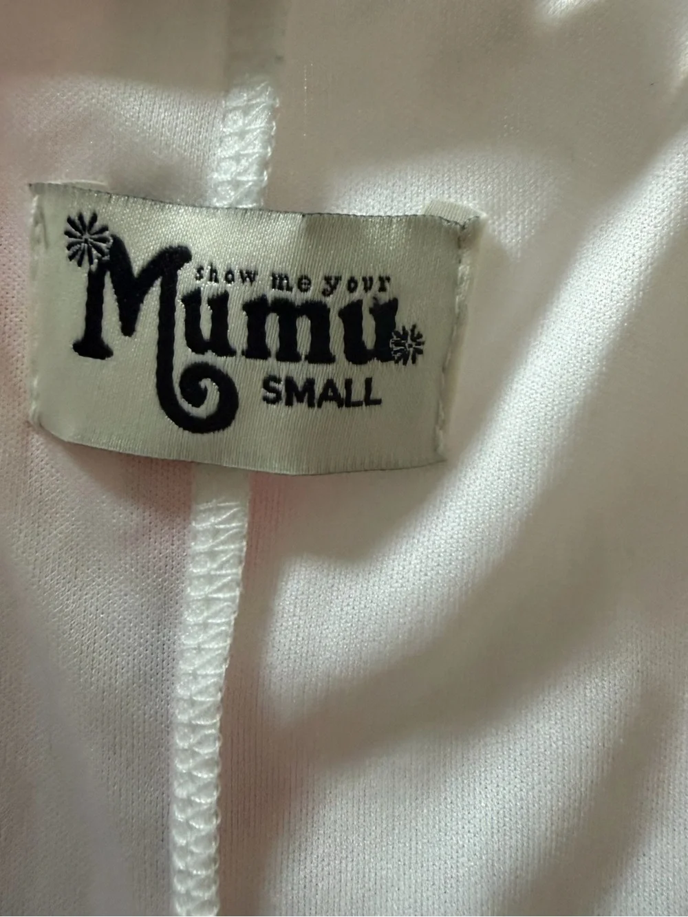 Show Me Your MuMu Kylie Dress with Coral Floral Print White Size S